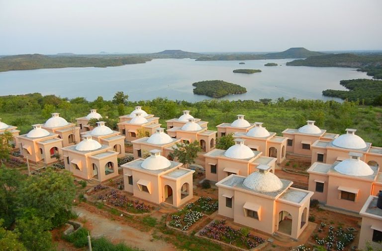 Zedi Bells above the Meditation Pagoda